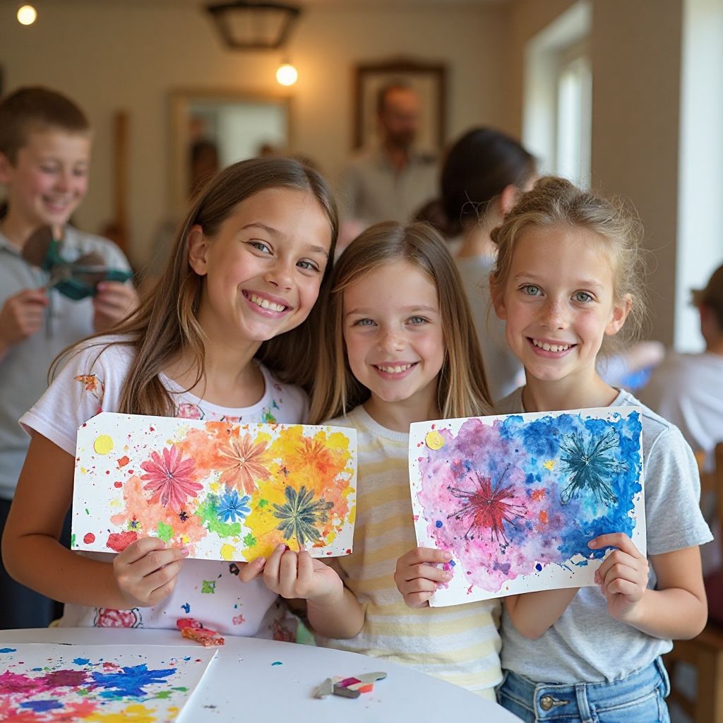 Children in Art Workshop
