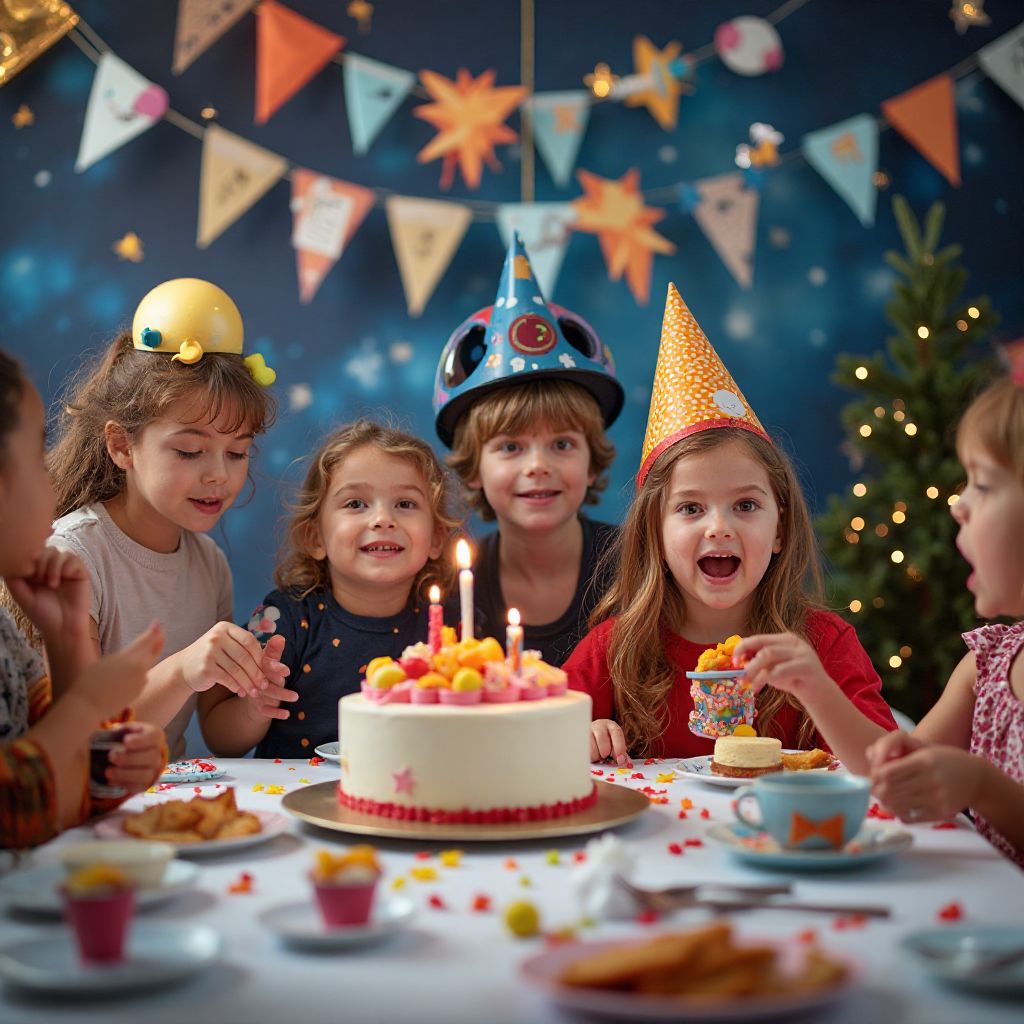 Space Themed Birthday Party